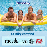 Bestway Swimming Pools 305cm x 200cm x 84cm Steel Above Ground Backyard Pool Set - Low Angle