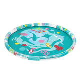 Bestway Marine-Themed Inflatable Splash Pad Pool with Sprinkler for Kids - 165cm