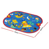 Bestway Kids Splash Pad Pool Sprinkler Spray Play Mat Water Fun Toys 170cm x140cm - Front View
