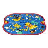 Bestway Kids Splash Pad Pool Sprinkler Spray Play Mat Water Fun Toys 170cm x140cm - Side View