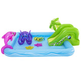 Bestway Kids Pool 239x206x86cm Inflatable Above Ground Swimming Play Pools 308L - Side View