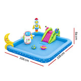 Bestway Kids Pool 228x206x84cm Inflatable Above Ground Swimming Play Pools 308L - Front View