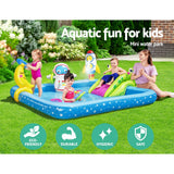 Bestway Kids Pool 228x206x84cm Inflatable Above Ground Swimming Play Pools 308L - Top-Down View