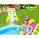 Bestway Kids Pool 228x206x84cm Inflatable Above Ground Swimming Play Pools 308L - Rear View
