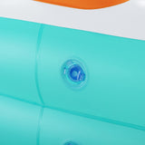 Bestway Kids Inflatable Pool Above Ground Play Pools Basketball Hoop 251x168cm - Rear View