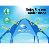 Bestway Kids Pool 183x51cm Steel Frame Swimming Play Pools Canopy 930L - 45-Degree Angle