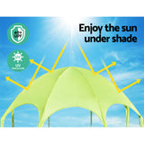 Bestway Kids Pool 244x51cm Steel Frame Swimming Play Pools Canopy 1688L - 45-Degree Angle