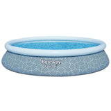 Bestway 457cm Swimming Pool Inflatable Above Ground Round Pools w/ Filter Pump - Front View
