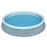 Bestway 457cm Swimming Pool Inflatable Above Ground Round Pools w/ Filter Pump - Top-Down View