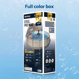 Bestway Swimming Pools 396cm x 107cm Steel Above Ground Canopy Backyard Pool Set White - Extra Image