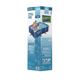 Bestway Swimming Pool 259x170x61cm Steel Frame Above Ground Pools 2300L - Side View