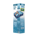 Bestway Swimming Pool 221x150x43cm Steel Frame Above Ground Pools 1200L - Side View