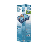 Bestway Swimming Pool 300x201x66cm Steel Frame Above Ground Pools w/ Filter Pump 3300L - Side View