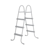 Bestway Swimming Pool 404x201x100cm Steel Frame Above Ground Pools Filter Pump Ladder 6478L - Side View