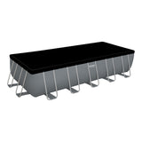 Bestway Swimming Pool 640x274x132cm Steel Frame Above Ground Pools Filter Pump Ladder 19281L - Side View