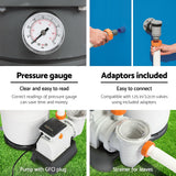 Bestway Pool Pump Sand Filter 1500GPH 5678L/H Pools Flowclear™ Filters - Rear View