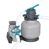 Bestway Pool Pump Sand Filter 2200GPH 8327L/H Pools Flowclear Filters - Front View