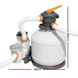 Bestway Pool Pump Sand Filter 3000GPH 11355L/H Pools Flowclear??Filters