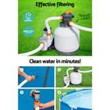 Bestway Pool Pump Sand Filter 3000GPH 11355L/H Pools Flowclear??Filters