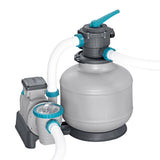Bestway Pool Pump Sand Filter 3000GPH 11355L/H Pools Flowclear™ Filters - Front View