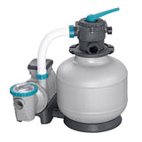 Bestway Pool Pump Sand Filter 3000GPH 11355L/H Pools Flowclear™ Filters - Top-Down View