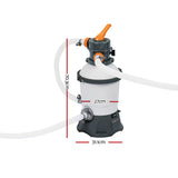 Bestway Pool Pump Sand Filter 800GPH 3028L/H Pools Flowclear Filters - Front View