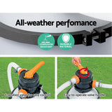 Bestway Pool Pump Sand Filter 800GPH 3028L/H Pools Flowclear Filters - 45-Degree Angle