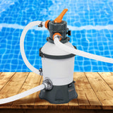 Bestway Pool Pump Sand Filter 800GPH 3028L/H Pools Flowclear Filters - Low Angle