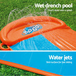 Bestway Water Slide Kids Slip 488cm Dual Slides Inflatable Splash Pad, image 5