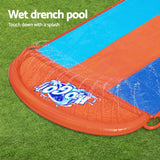 Bestway Water Slide Slip Kids 488cm Triple Slides - 45-Degree Angle