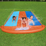Bestway Water Slide Slip Kids 488cm Triple Slides - Close-Up Angle