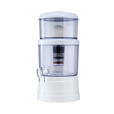 Devanti Benchtop Water Filter 16L Gravity Multi-Stage BPA-Free Home Camping