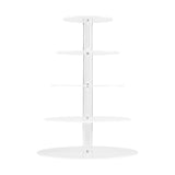 5-Star Chef Cake Stand 5 Tiers Acrylic Holder Display Round Clear Wedding Party