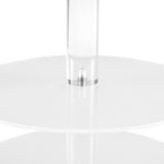 5-Star Chef Cake Stand 5 Tiers Acrylic Holder Display Round Clear Wedding Party