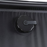 Weisshorn Camping Shower Bag 20L Set of 2 Portable Green Black - Top-Down View