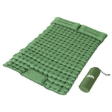 Weisshorn Self Inflating Mattress Camping Sleeping Mat Air Bed Pad Double Pillow - Front View