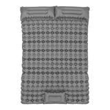 Weisshorn Self Inflating Mattress Camping Sleeping Mat Air Bed Double Pillow Bag - Side View