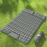 Weisshorn Self Inflating Mattress Camping Sleeping Mat Air Bed Double Pillow Bag - Close-Up Angle