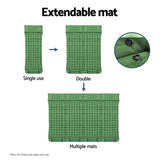 Weisshorn Self Inflating Mattress Camping Sleeping Mat Air Bed Pad Single Pillow - Rear View