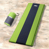 Weisshorn Green Self-Inflating Camping Sleeping Mat - Single Air Bed Pad