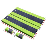 Weisshorn Self Inflating Mattress Camping Sleeping Mat Air Bed Pad Double Green, image 2