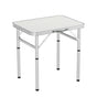 Weisshorn Folding Camping Table 60CM Adjustable Portable Outdoor Picnic Desk