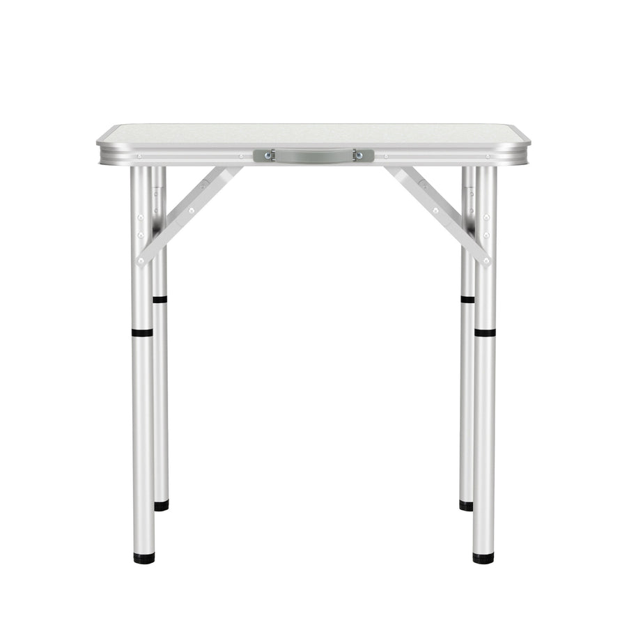 Weisshorn Folding Camping Table 60CM Adjustable Portable Outdoor Picnic Desk, Adjustable