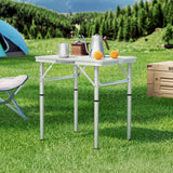 Weisshorn Folding Camping Table 60CM Adjustable Portable Outdoor Picnic Desk - Extra Image