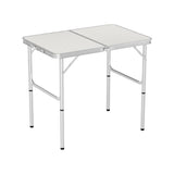 Weisshorn Folding Camping Table 90CM Adjustable Portable Outdoor Picnic Desk - Front View