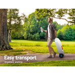 Weisshorn 40L Portable Wheel Water Tank Camping Caravan Storage Grey, image 4