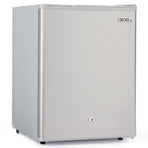 GECKO 70L Portable Bar Fridge and Freezer 12V/24V for Camping, Caravans, Silver