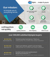 GECKO 95L Portable Upright Fridge, 12V/24V for Motorhome, Caravan, Black - Front View