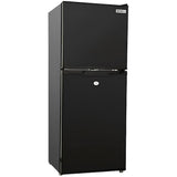 GECKO 125L Portable Upright Fridge, 12V/24V for Motorhome, Caravan, Black