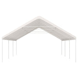 Instahut Carports 6x6m Carport Kits Steel Shelter Gazebo Canopy Garage Portable Garden Shed - Top-Down View